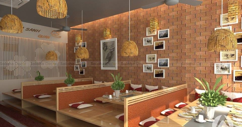 Thông tin dự án thiết kế nội thất nhà hàng Chum Việt - 120m2
